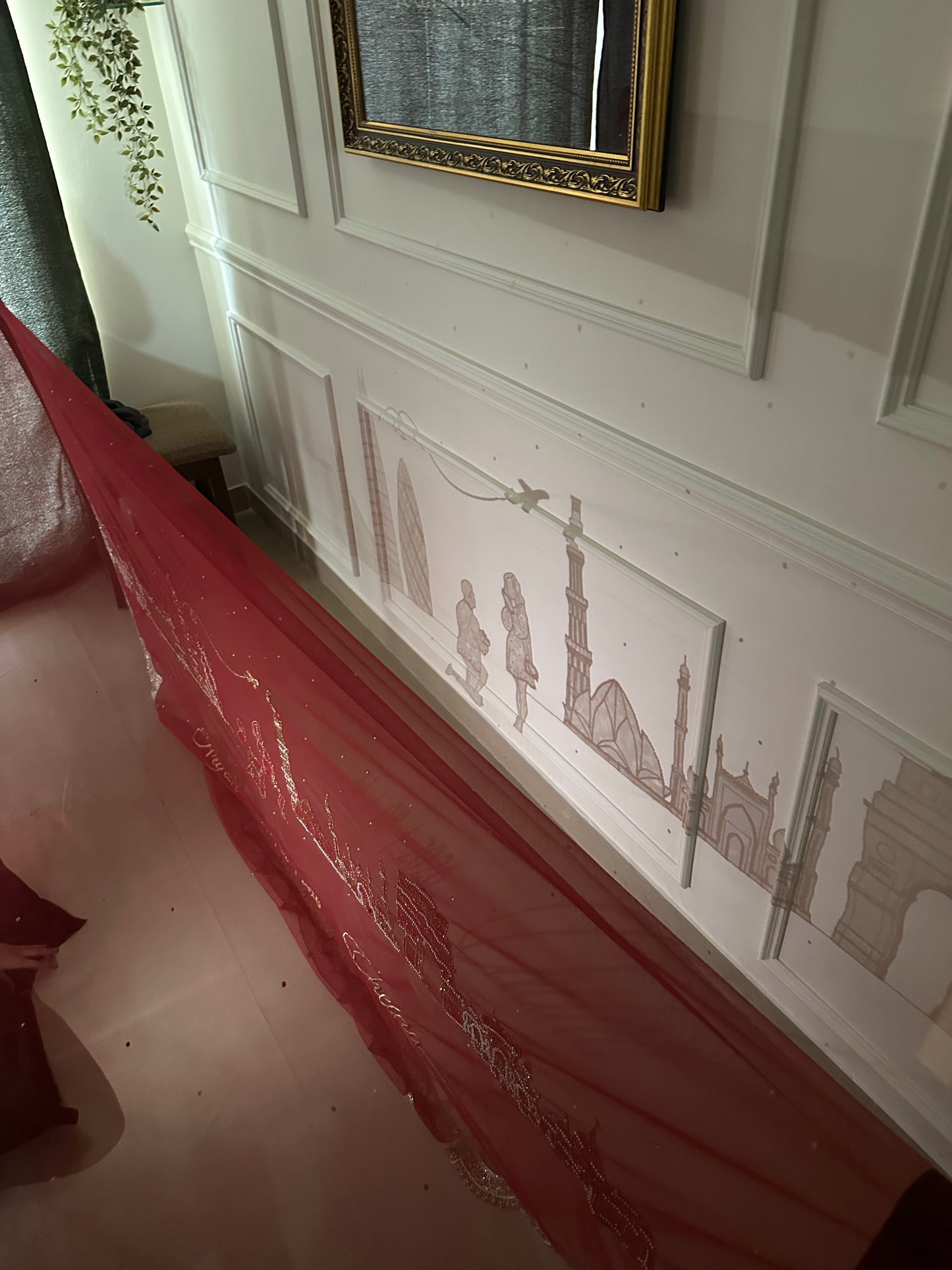 CitySoul : A Love Story Beyond Skylines — Delhi × London Veil