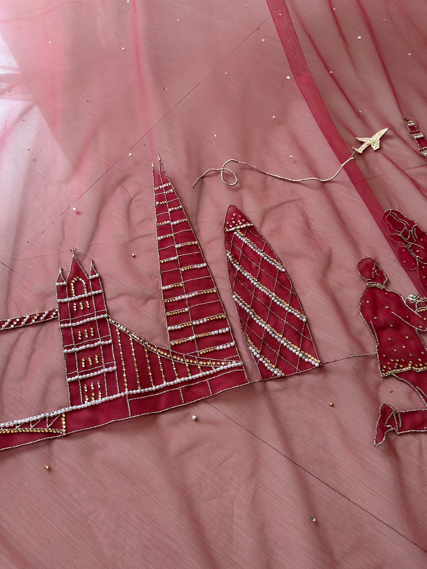 CitySoul : A Love Story Beyond Skylines — Delhi × London Veil