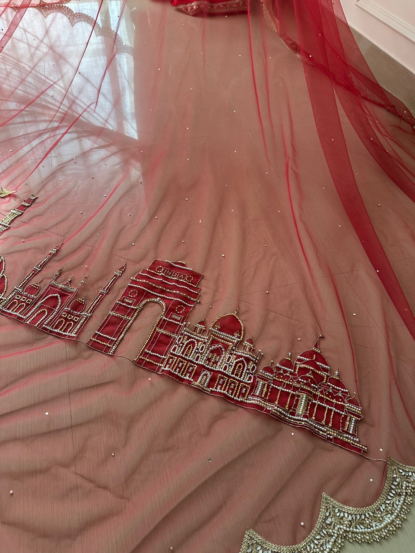 CitySoul : A Love Story Beyond Skylines — Delhi × London Veil