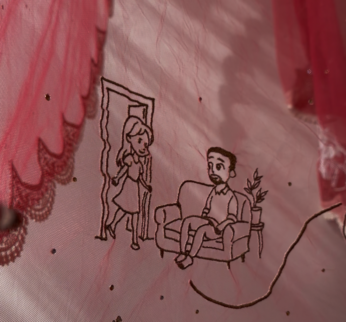 Love Story : A Journey Embroidered in Time