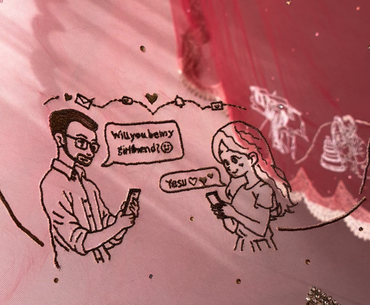 Love Story : A Journey Embroidered in Time