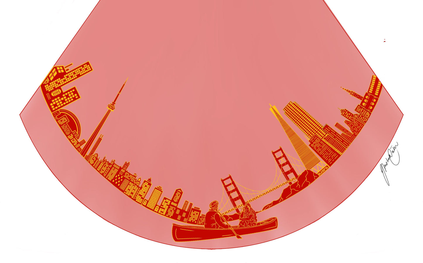 CitySoul : A Love Story Beyond Skylines — Toronto × San Francisco Veil